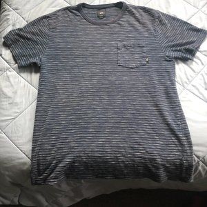 Vans striped tee (navy blue)